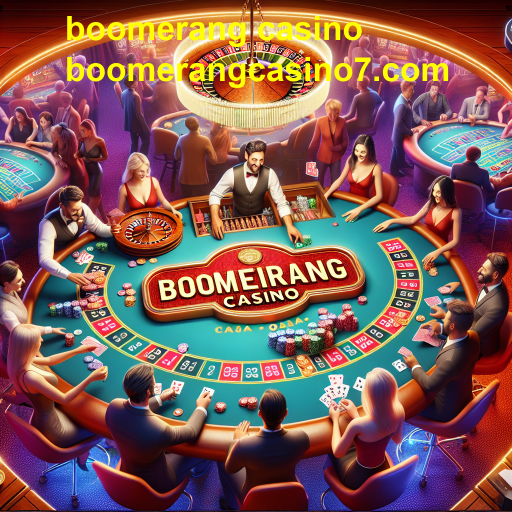 Atração dos Jogos de Mesa no Boomerang Casino